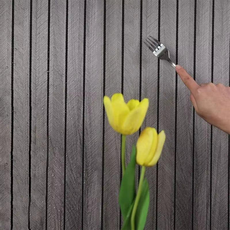 New 3D 40Cm Grille Wall Sticker Background Wall Decoration Wallboard Self-Adhesive Waterproof Thickening Partition Wallpaper