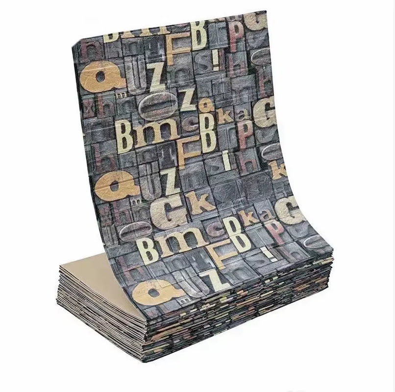 3D Self-Adhesive Wallpaper 70Cm*1/5/10M Continuous Waterproof Brick Wall Stickers Living Room Bedroom Children'S Room Home Decor